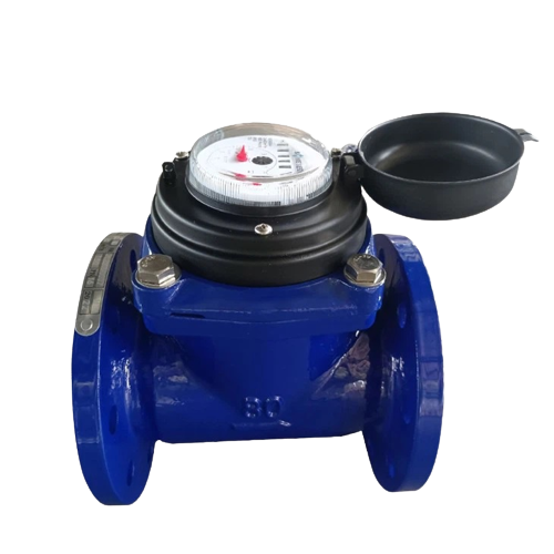 a modern water meter, housed in a durable casing, complete with digital displays and numerical dials. The technology ensures accurate measurement and efficient monitoring of water usage, embodying our commitment to resource conservation and utility management.